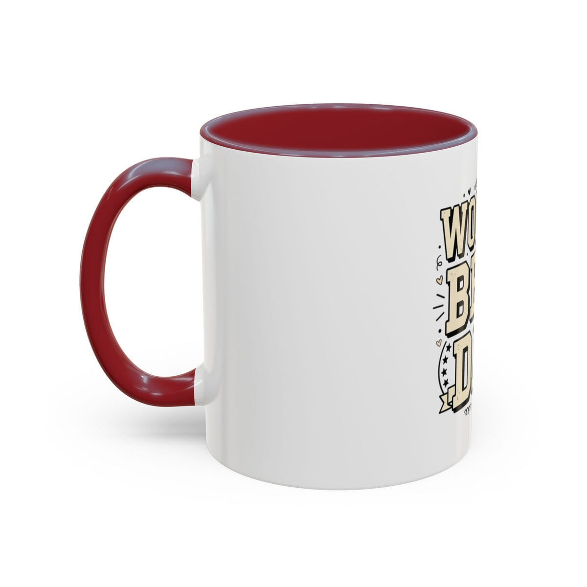 World's Best Dad Accent Coffee Mug — Father's Day Gift (11/15oz)