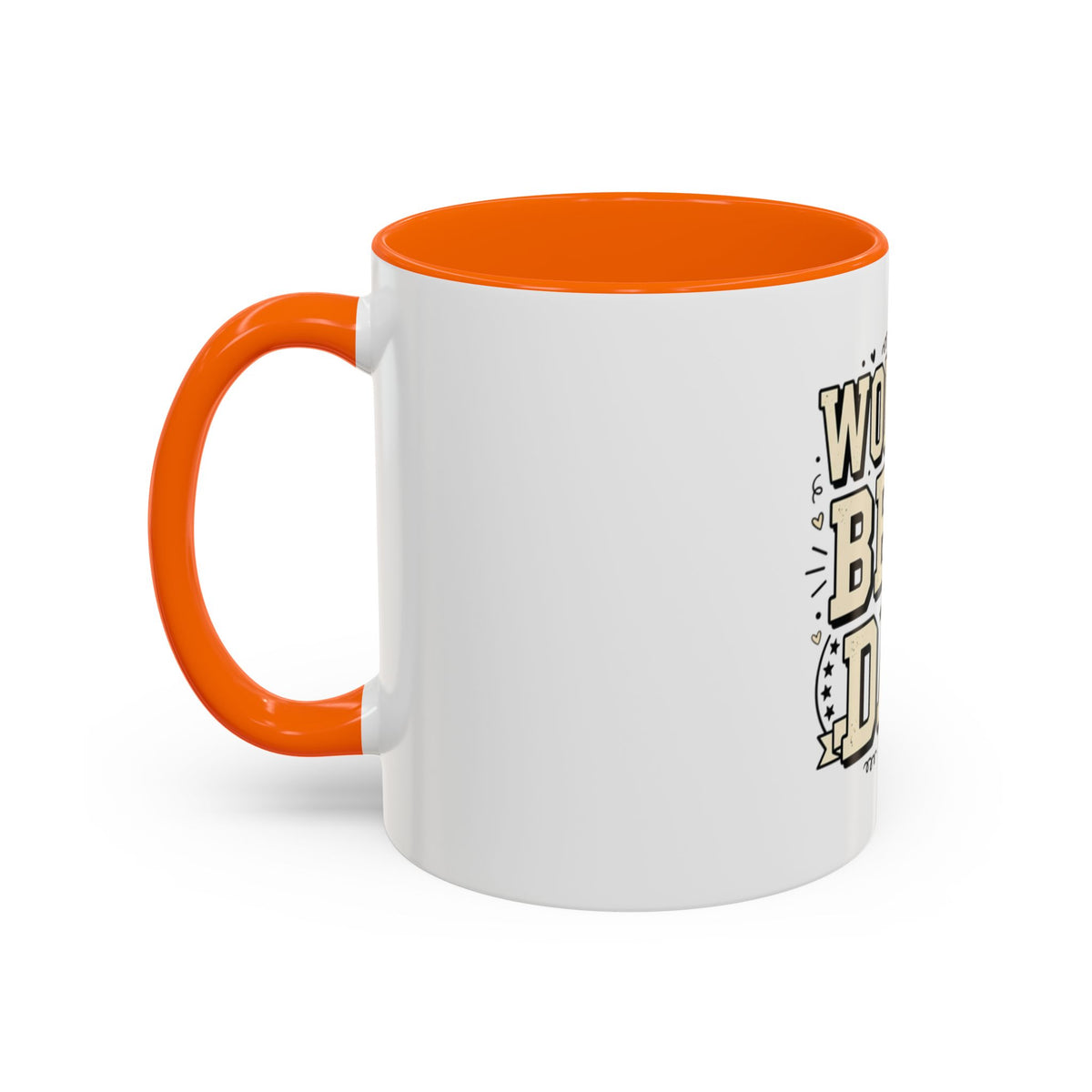 World's Best Dad Accent Coffee Mug — Father's Day Gift (11/15oz)