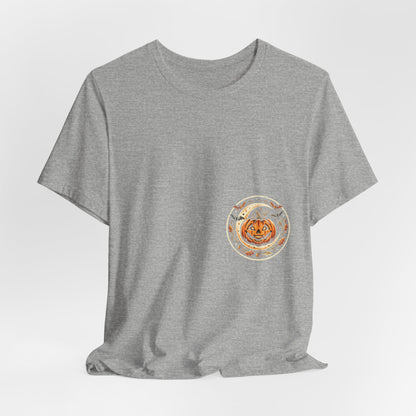 Pumpkin Patch Pocket Tee — Cute Autumn Pumpkin Design T-Shirt
