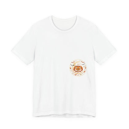 Pumpkin Patch Pocket Tee — Cute Autumn Pumpkin Design T-Shirt