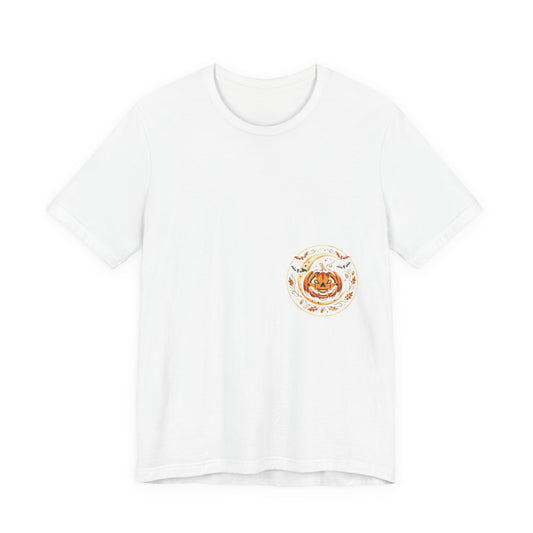Pumpkin Patch Pocket Tee — Cute Autumn Pumpkin Design T-Shirt