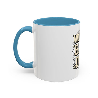 World's Best Dad Accent Coffee Mug — Father's Day Gift (11/15oz)
