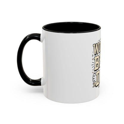 World's Best Dad Accent Coffee Mug — Father's Day Gift (11/15oz)