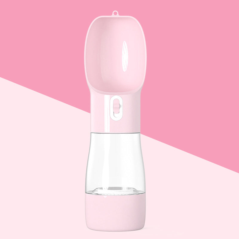 Portable Dog Water Bottle with Drinking Bowl