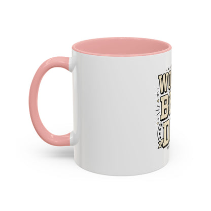 World's Best Dad Accent Coffee Mug — Father's Day Gift (11/15oz)