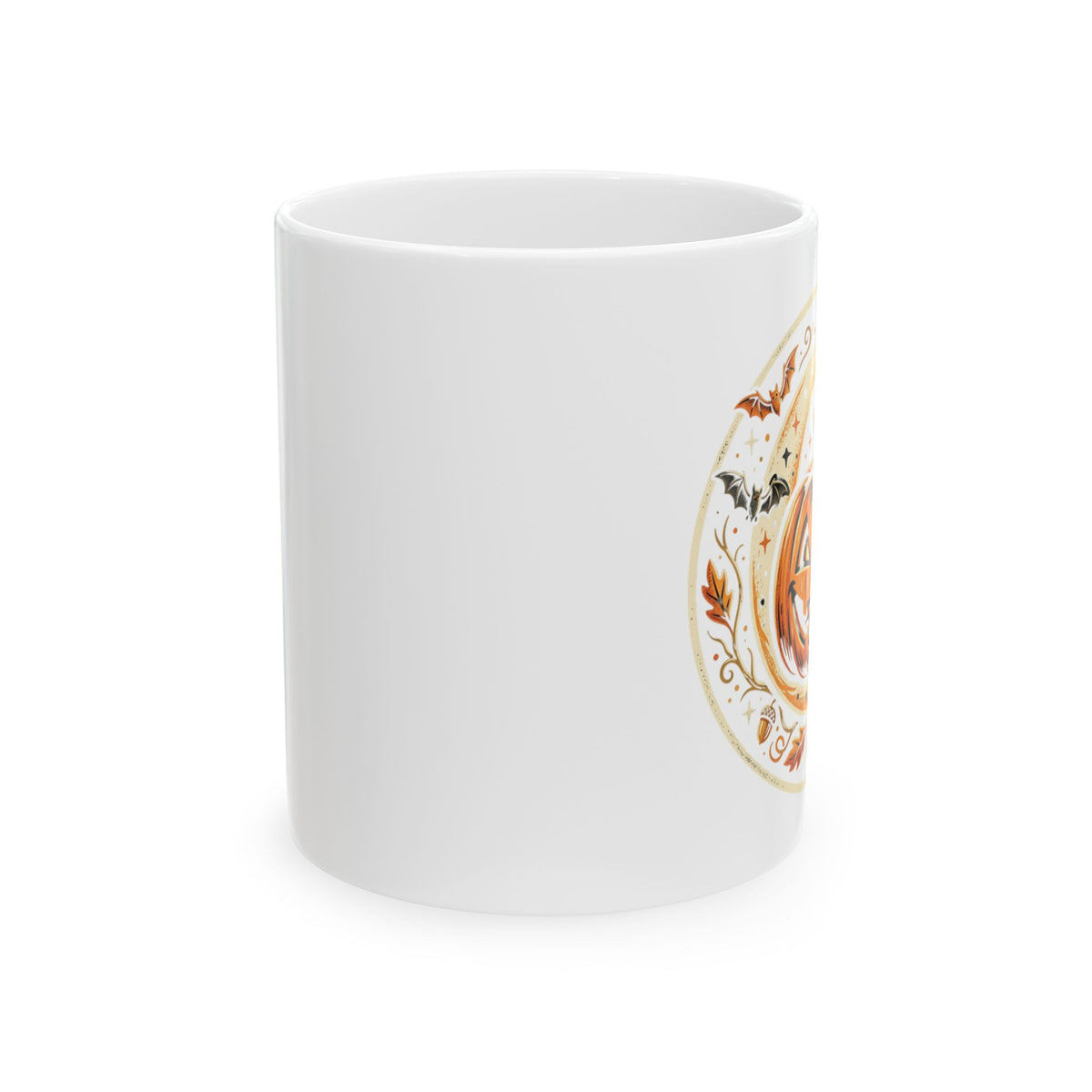 Autumn Fox Ceramic Mug – Cozy Fall Coffee Cup (11oz & 15oz)