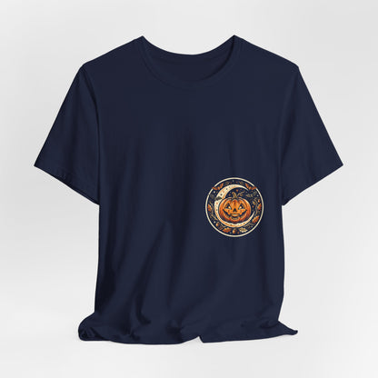Pumpkin Patch Pocket Tee — Cute Autumn Pumpkin Design T-Shirt