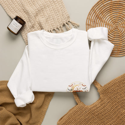 Halloween Pumpkin Crewneck Sweatshirt – Cute Jack-O'-Lantern Fall Graphic