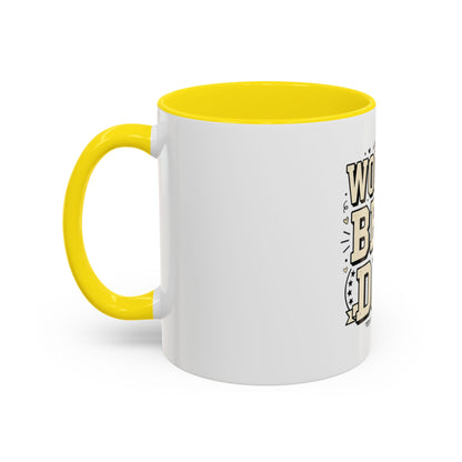 World's Best Dad Accent Coffee Mug — Father's Day Gift (11/15oz)