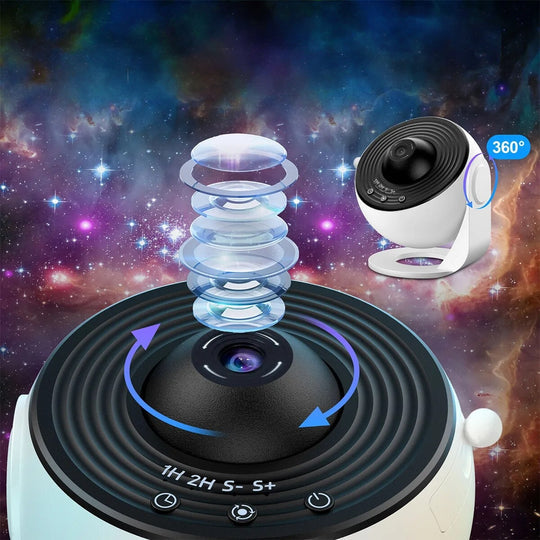 Galaxygaze™ - Projecteur De Ciel Étoilé Planétarium Galaxie
