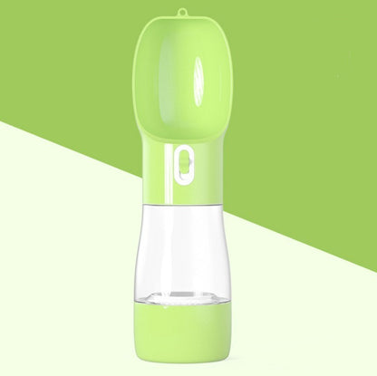 Portable Dog Water Bottle with Drinking Bowl
